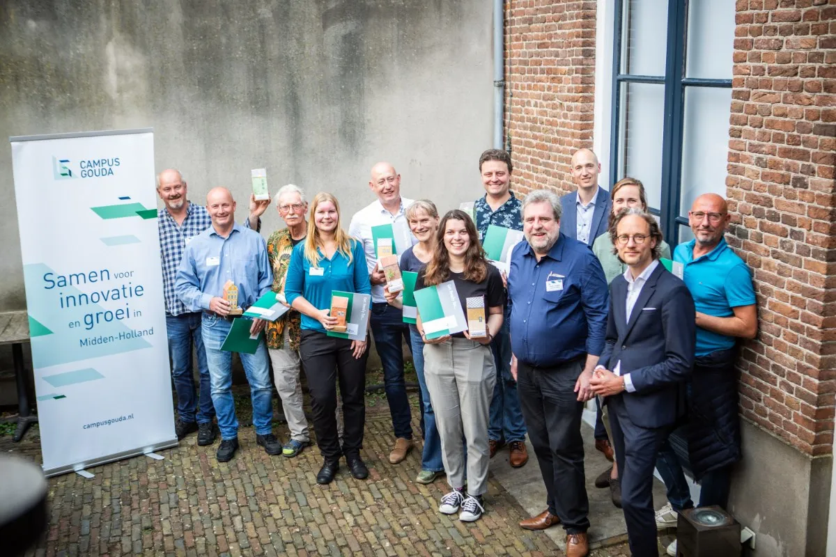 Campus Gouda Uitreiking Certificaat Certificaten Module Vitale Bodem 2024