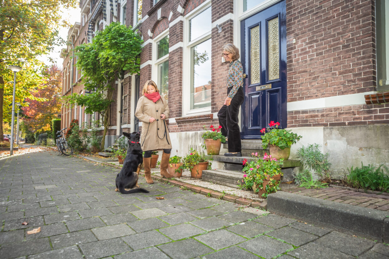 Katien Singels en buurvrouw bodemdaling